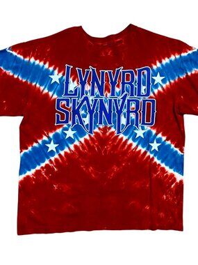Lynyrd Skynyrd Southern Rock 2005 Liquid Blue Vintage T-Shirt, Men's Large